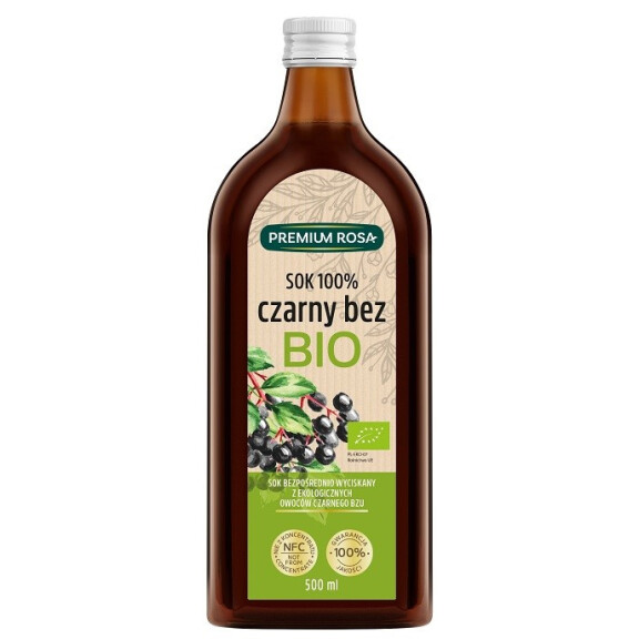 Suc de soc negru 100% BIO B/C 500ml