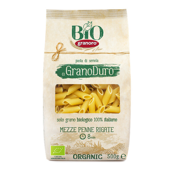 Paste mezze penne rigate BIO 500 g