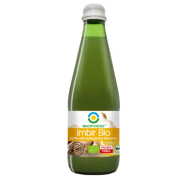 Suc de ghimbir nfc fără gluten bio 300 ml