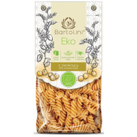 Paste bio din năut fusilli 250 g – Bartolini