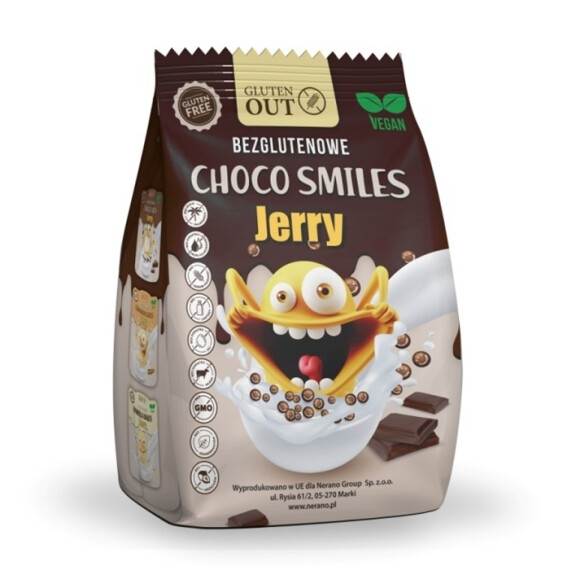 Chifle pentru micul dejun cu cacao fără gluten 375 g - fără gluten