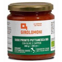 Sos de roșii Puttanesca cu măsline și capere Bio 300 g