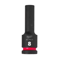 Nasadka udarowa 1/2'' 8mm długa Milwaukee - 4932480326