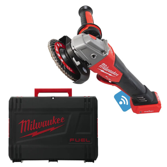 Szlifierka kątowa 125mm Milwaukee M18 ONEFSAG125XPDB-0X AKU 18V (bez aku) - 4933478434