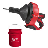 Przepychacz do rur ze sprężyną 6mm Milwaukee M12 BDC8-0C AKU 12V (bez aku) - 4933451632