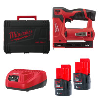 Zszywacz Milwaukee M12 BST-202X AKU 12V (2x 2.0Ah) - 4933459635