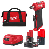 Szlifierka trzpieniowa kątowa Milwaukee M12 FDGA-422B AKU 12V (4.0 + 2.0 Ah) - 4933471439
