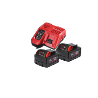 Zestaw ładowarka + 2x akumulator Milwaukee M18 NRGCR-502 AKU 18V (2x 5.0 Ah) - 4932479831