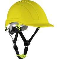 Kask ochronny z regulacja żółty Lahti Pro L1041002