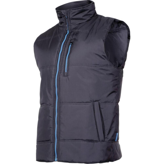 Bezrękawnik ocieplany szaro-niebieski Lahti Pro L41308