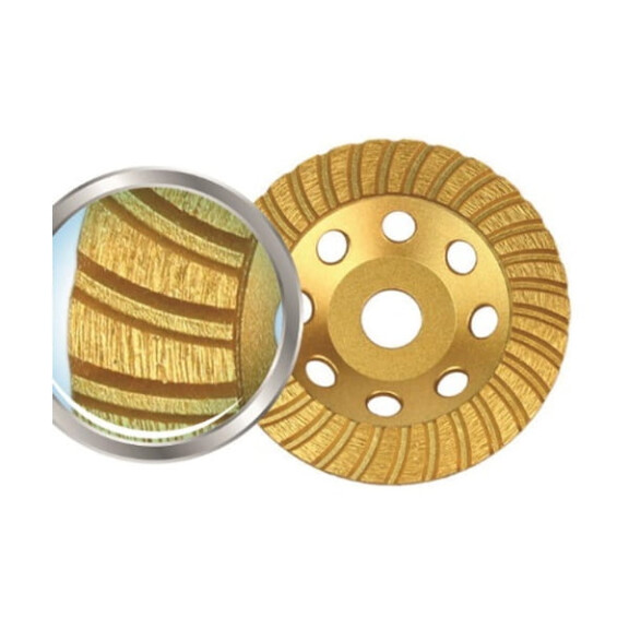 Tarcza diamentowa do szlifowania 125mm TURBO Stern