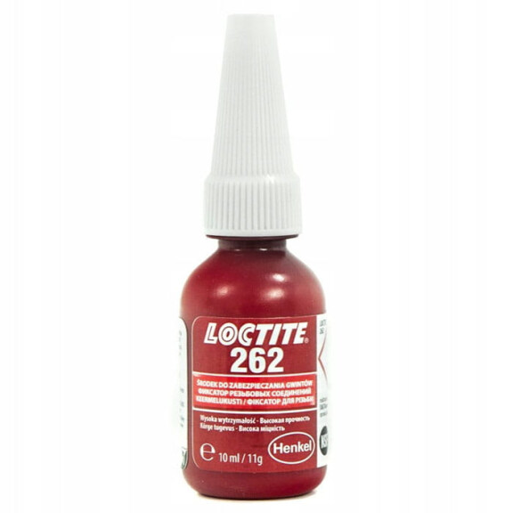 Klej tiksotropowy do zabezpieczania gwintów Loctite 262 - 10 ml
