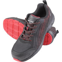 Buty robocze półbuty czarno-czerwone Lahti Pro L30417