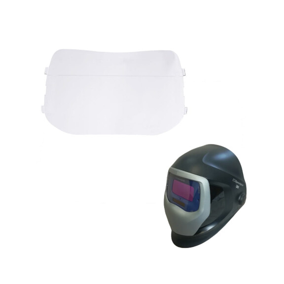 Osłona plexi półokrągła pasująca do Speedglas 100