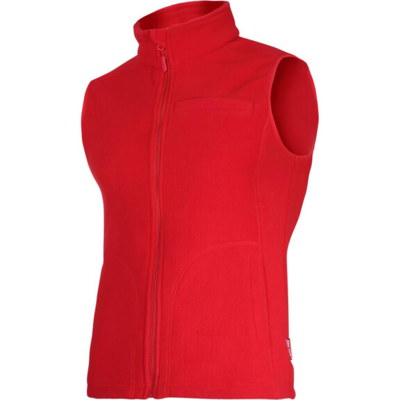 Bezrękawnik polarowy czerwony damski Lahti Pro L41312