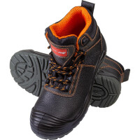 Buty robocze trzewiki skórzane czarne Lahti Pro LPTOMD