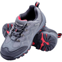 Buty robocze półbuty szaro-czerwone Lahti Pro L30410