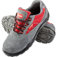 Buty robocza półbuty szaro-czerwone Lahti Pro L30424
