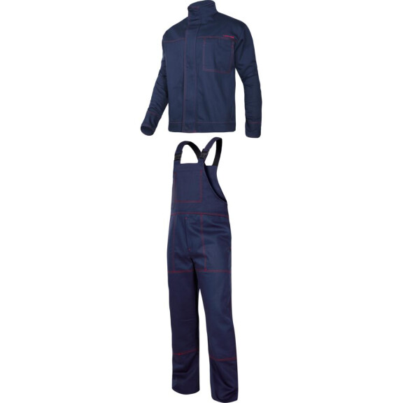 Ubranie spawalnicze komplet bluza i ogrodniczki Lahti Pro L41406