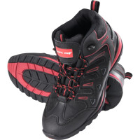 Buty robocze trzewiki czarno-czerwone Lahti Pro L30107