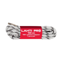 Sznurówki szaro-czarne 10 par 100 cm Lahti Pro L90404
