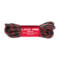 Sznurówki czarno-czerwone 10 par 100 cm Lahti Pro L90401