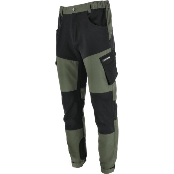 Spodnie robocze stretch zielono-czarne Lahti Pro L40538