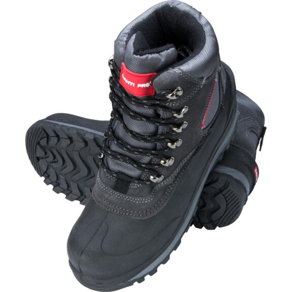 Buty robocze śniegowce szaro-czerwone Lahti Pro L30801