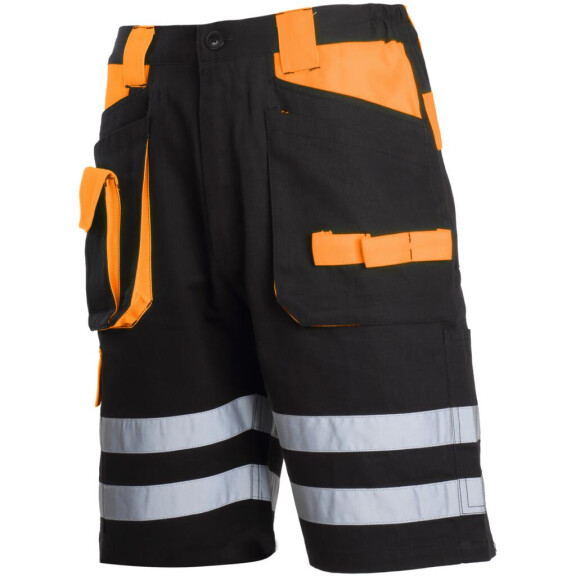 Spodenki robocze szorty czarno-pomarańczowe Lahti Pro L40706