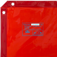 Ekran spawalniczy czerwony Weldas LAVAshield 1,74 x 1,74 m. 55-6166