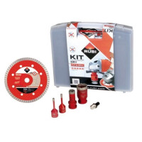 Zestaw tarcza Rubi TCR i wiertła DRYGRES - 68923