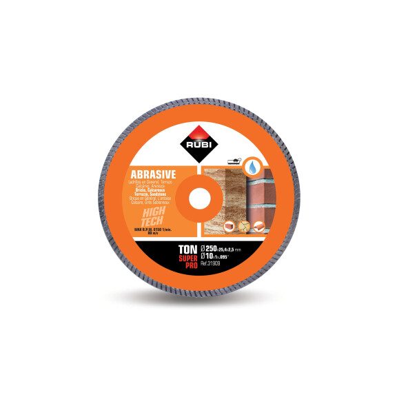 Tarcza diamentowa Rubi TON 250 mm. SUPERPRO - 31909