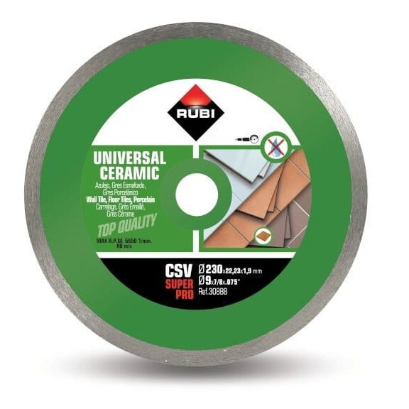Tarcza diamentowa Rubi CSV 230 SUPERPRO - 30888