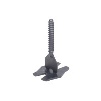 Podstawa płaska 1 mm CYCLONE Rubi (B-300 sztuk) - 35938