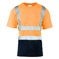Koszulka robocza T-Shirt ostrzegawczy pomarańczowy Polstar BRIXTON FLASH AFKT