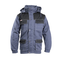 Kurtka parka w kolorze stalowym Polstar BRIXTON SNOW - OSPR