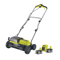 Wertykulator Ryobi RY18SFX35A-240 w zestawie z dwoma akumulatorami 4.0 Ah - 5133004549