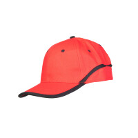 Czapka Polstar BASEBALL czerwono/czarna CCBA