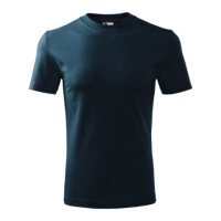 Koszulka unisex granatowa Heavy Malfini 110