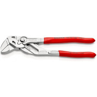 Szczypce nastawne 180mm Nikl. PCV Knipex