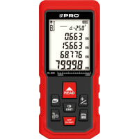 Dalmierz laserowy 80m PRO DL-80X