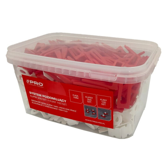System do poziom. fugi1mm MIX 400 sztuk PRO