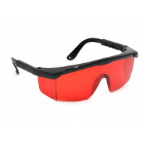 Okulary ochronne do lasera czerwone LG-R PRO 3-01-06-38-040