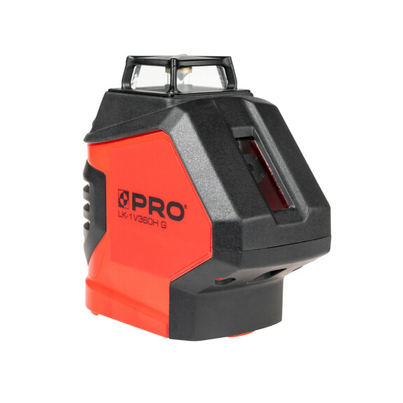 Laser płaszczyznowy PRO LK-1V360H G zielony (25m)