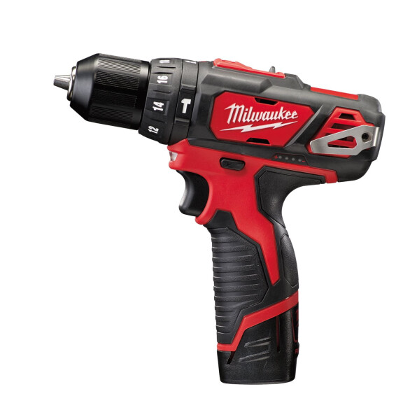 Wiertarko-wkrętarka udarowa Milwaukee M12 BPD-202C AKU 12V (2x 2.0 Ah) - 4933464264