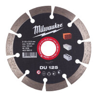 Tarcza diamentowa 125x22.2mm Milwaukee PROFESSIONAL DU - 4932399522