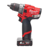 Wiertarko-wkrętarka Milwaukee M12 FDD-602X AKU 12V (2x 6.0 Ah) - 4933459820
