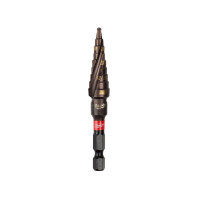 Wiertło stopniowe udarowe 4-12mm Milwaukee SHOCKWAVE - 48899261