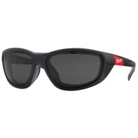 Okulary premium z uszczelką ciemne Milwaukee - 4932471886