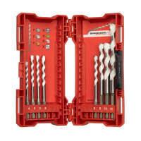 Wiertła uniwersalne 4-12mm HEX Milwaukee / 8 elementów - 4932471112